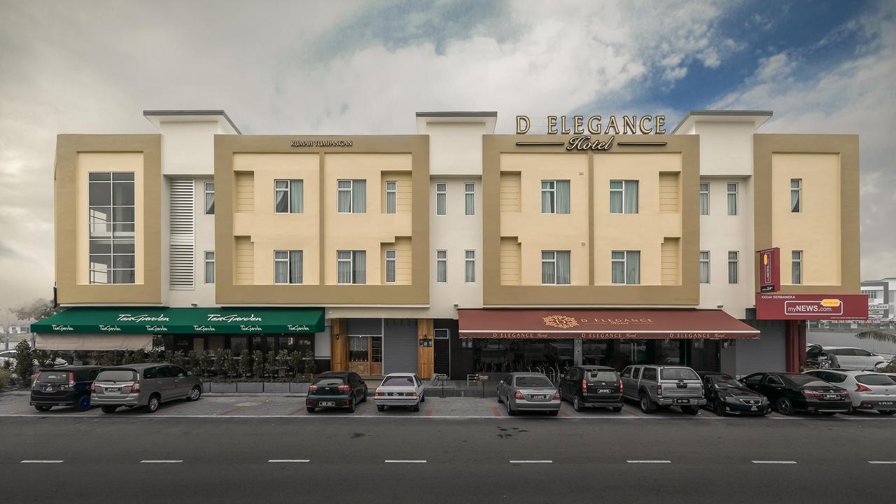D Elegance Hotel Nusajaya  Bagian luar foto